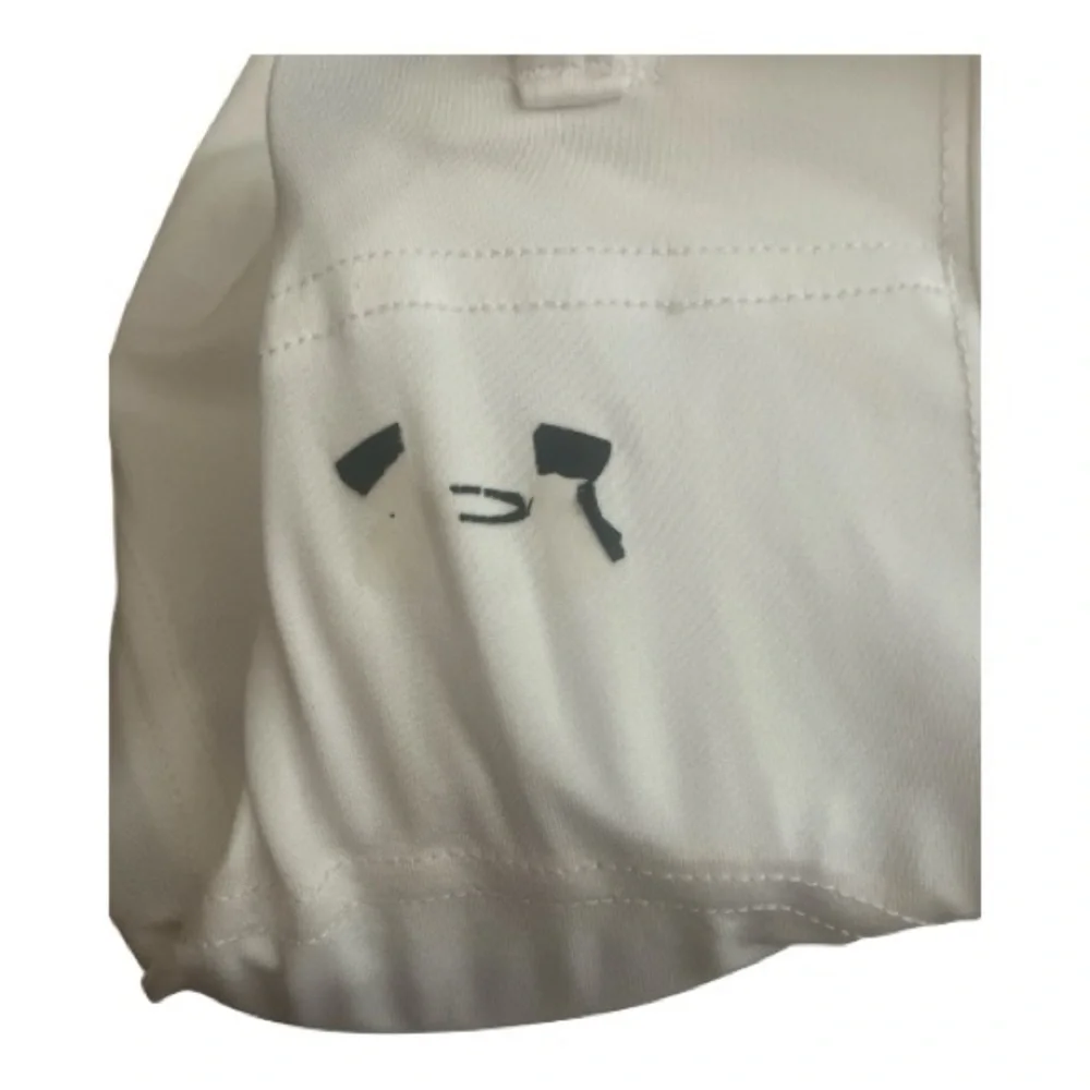 Under Armour Kids White Padded Football Pants Youth Medium